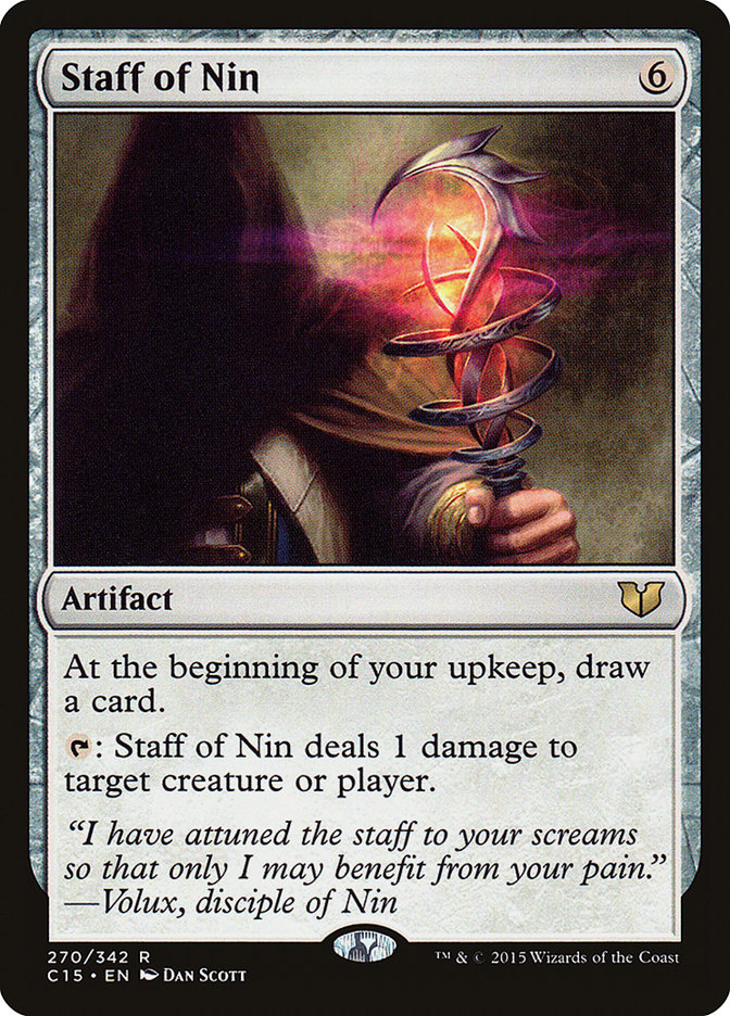 Staff of Nin [Commander 2015] | Dragon's Lair Comics and Fantasy Houston TX
