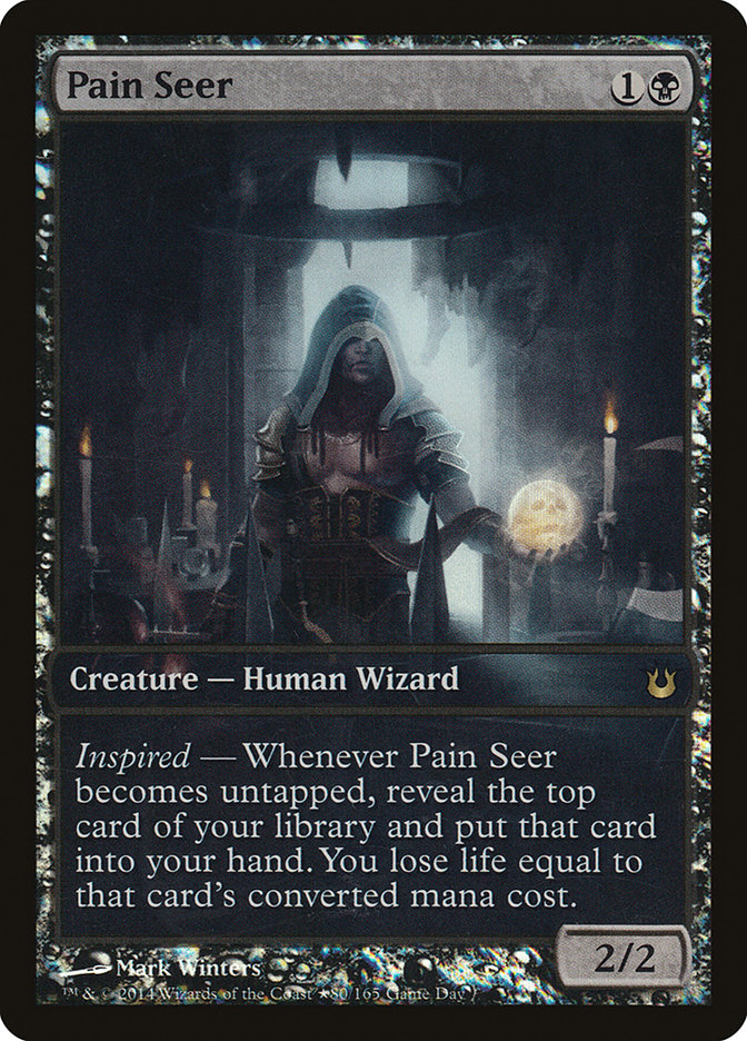 Pain Seer (Game Day) [Born of the Gods Promos] | Dragon's Lair Comics and Fantasy Houston TX