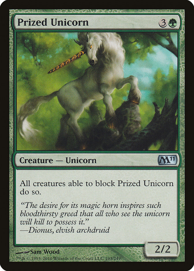 Prized Unicorn [Magic 2011] | Dragon's Lair Comics and Fantasy Houston TX
