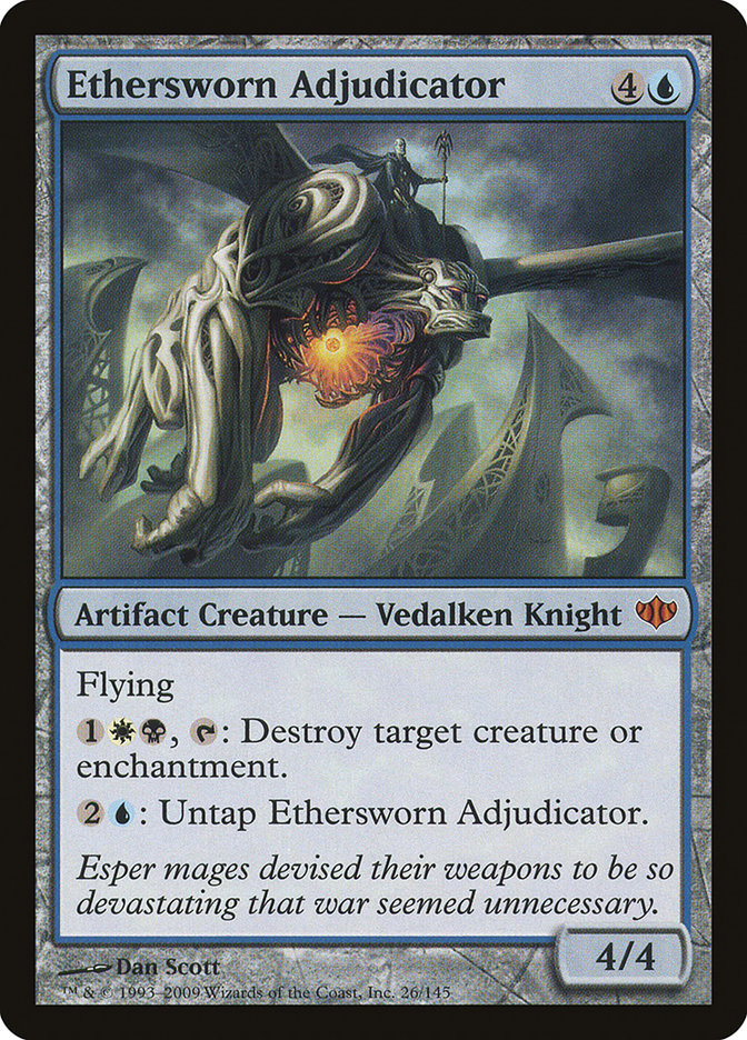 Ethersworn Adjudicator [Conflux] | Dragon's Lair Comics and Fantasy Houston TX