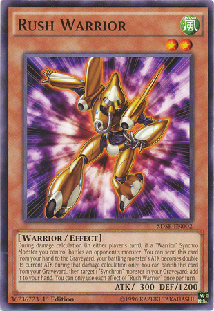 Rush Warrior [SDSE-EN002] Common | Dragon's Lair Comics and Fantasy Houston TX