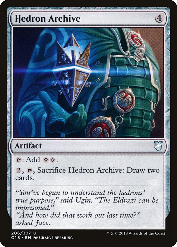 Hedron Archive [Commander 2018] | Dragon's Lair Comics and Fantasy Houston TX