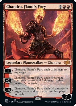 Chandra, Flame's Fury [Jumpstart 2022] | Dragon's Lair Comics and Fantasy Houston TX