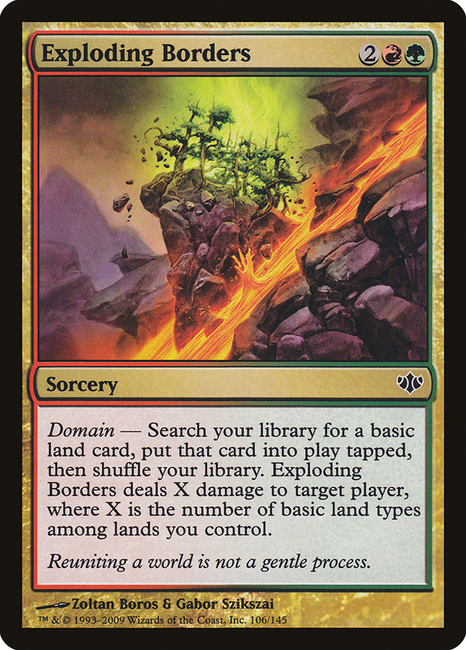 Exploding Borders [Conflux] | Dragon's Lair Comics and Fantasy Houston TX