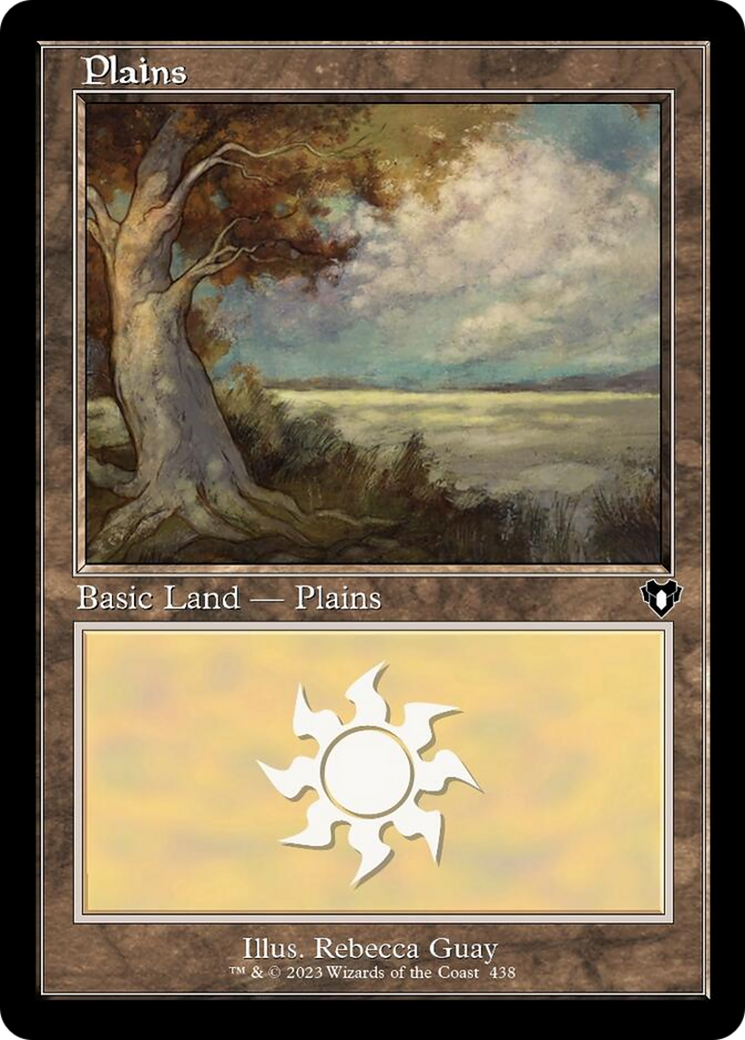 Plains (438) (Retro) [Commander Masters] | Dragon's Lair Comics and Fantasy Houston TX