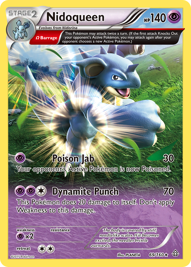 Nidoqueen (69/160) [XY: Primal Clash] | Dragon's Lair Comics and Fantasy Houston TX