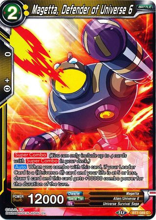 Magetta, Defender of Universe 6 (BT7-089) [Assault of the Saiyans] | Dragon's Lair Comics and Fantasy Houston TX
