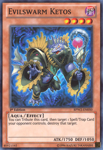 Evilswarm Ketos [BPW2-EN050] Super Rare | Dragon's Lair Comics and Fantasy Houston TX