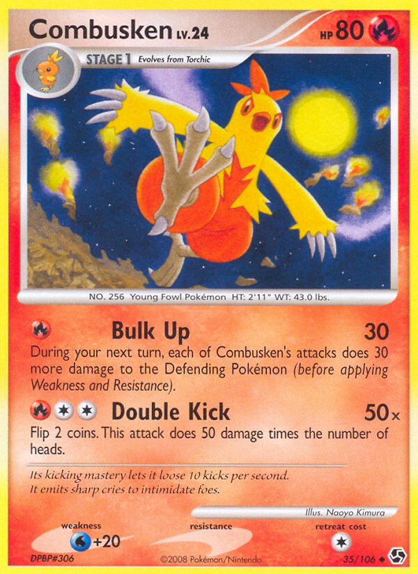 Combusken (35/106) [Diamond & Pearl: Great Encounters] | Dragon's Lair Comics and Fantasy Houston TX