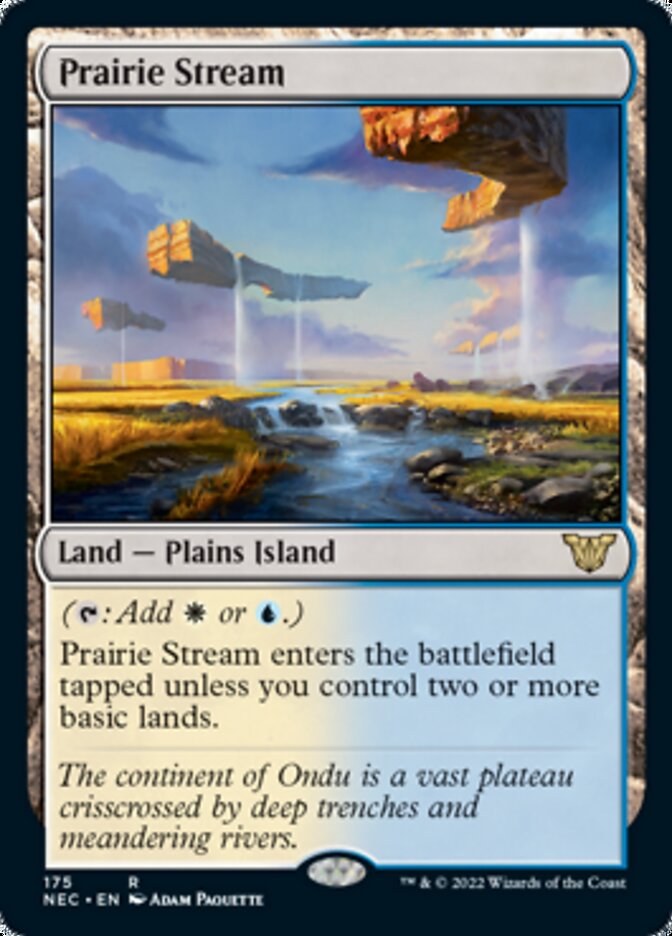 Prairie Stream [Kamigawa: Neon Dynasty Commander] | Dragon's Lair Comics and Fantasy Houston TX