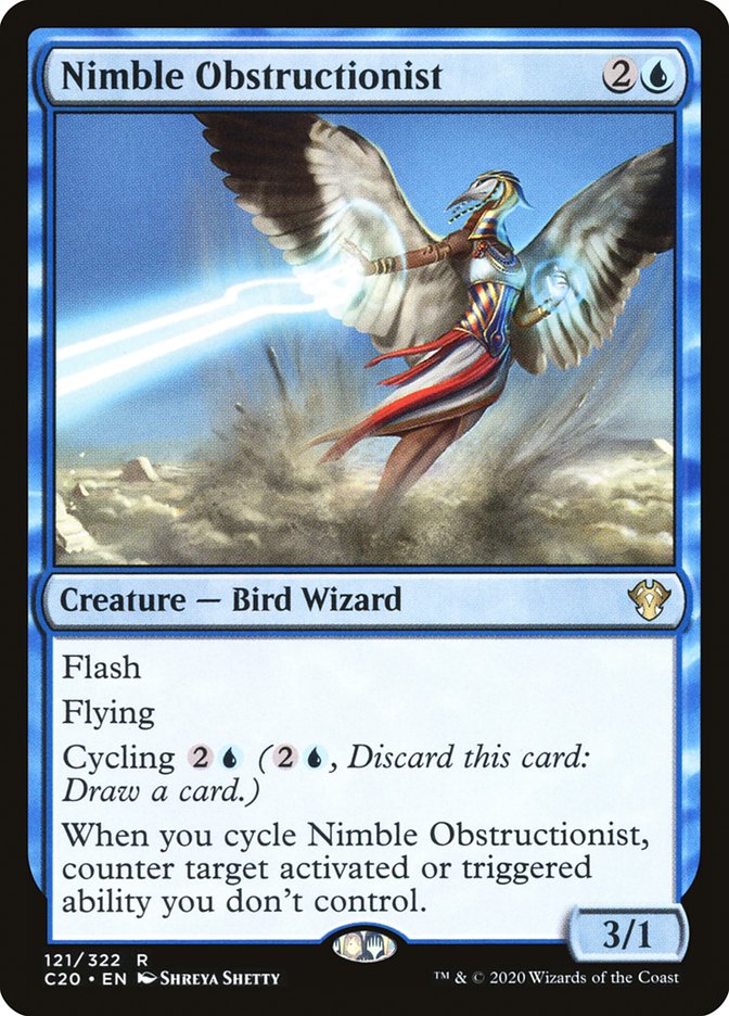 Nimble Obstructionist [Commander 2020] | Dragon's Lair Comics and Fantasy Houston TX