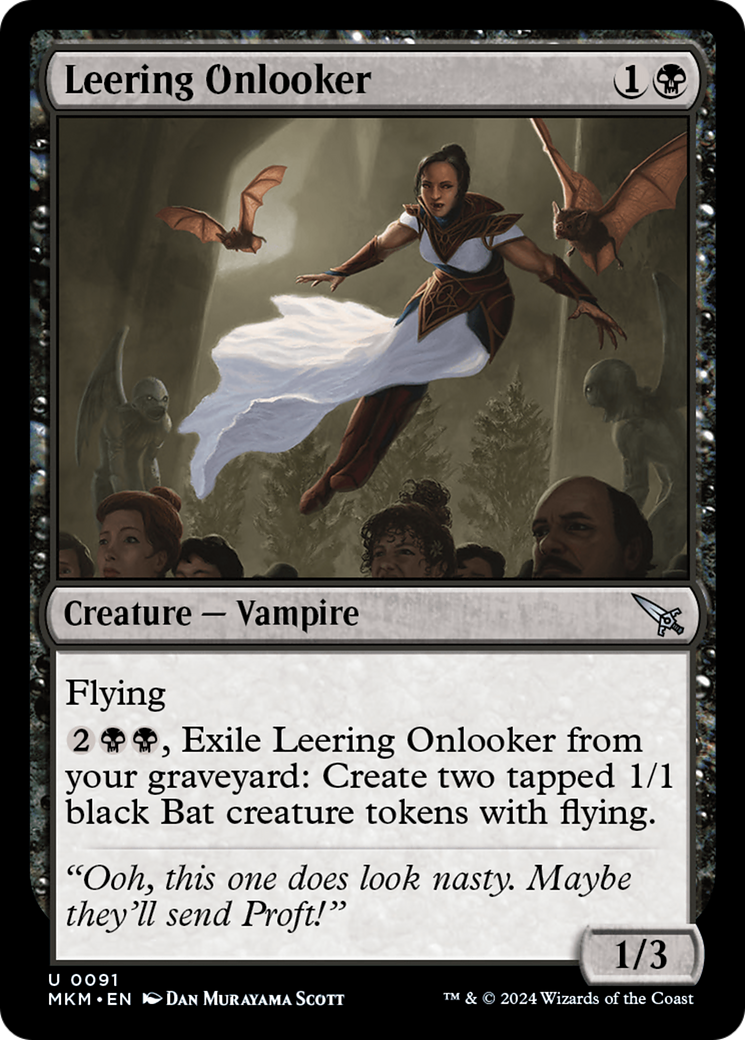 Leering Onlooker [Murders at Karlov Manor] | Dragon's Lair Comics and Fantasy Houston TX