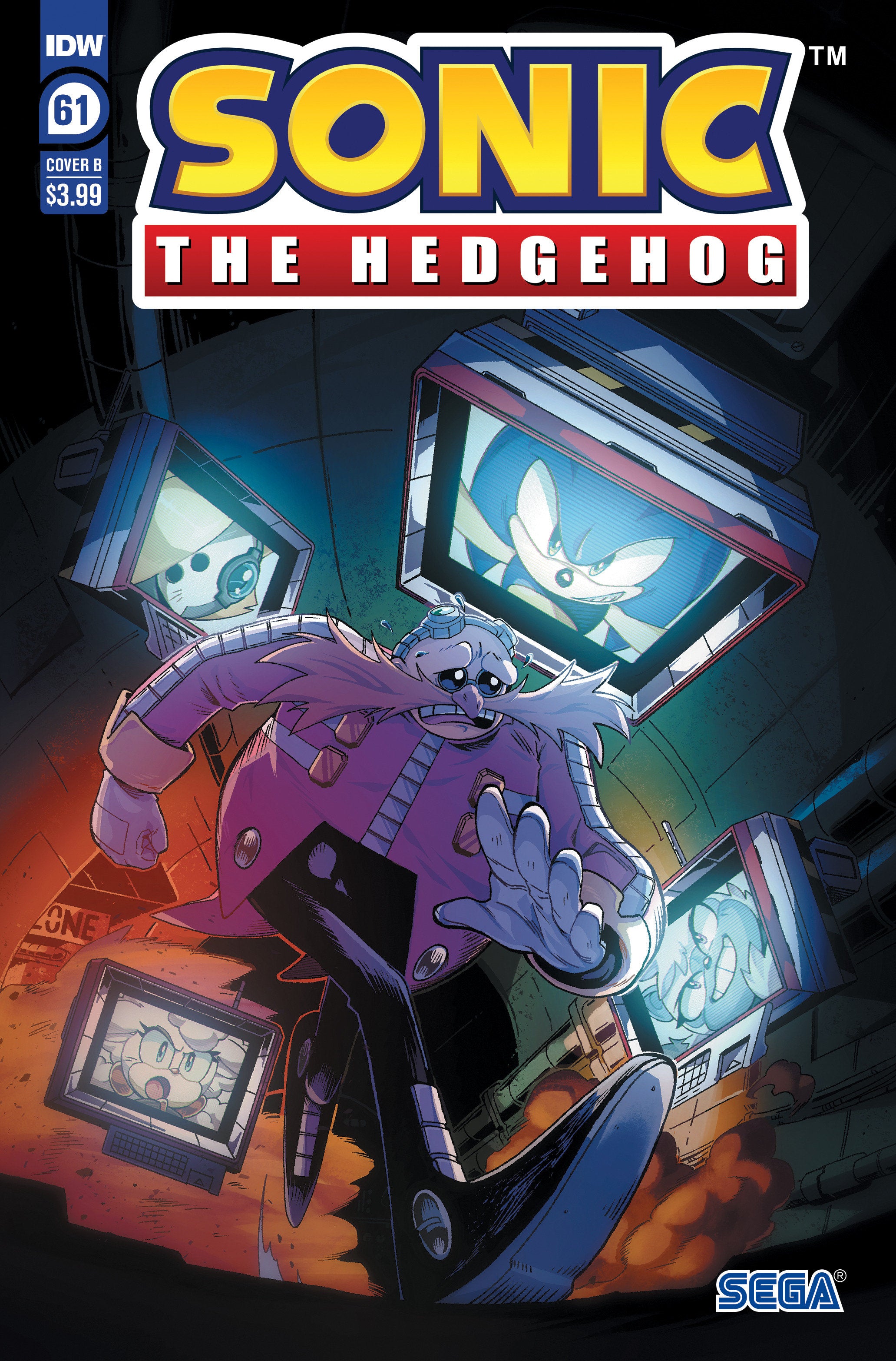 Sonic The Hedgehog #61 Variant B (Arq) | Dragon's Lair Comics and Fantasy Houston TX