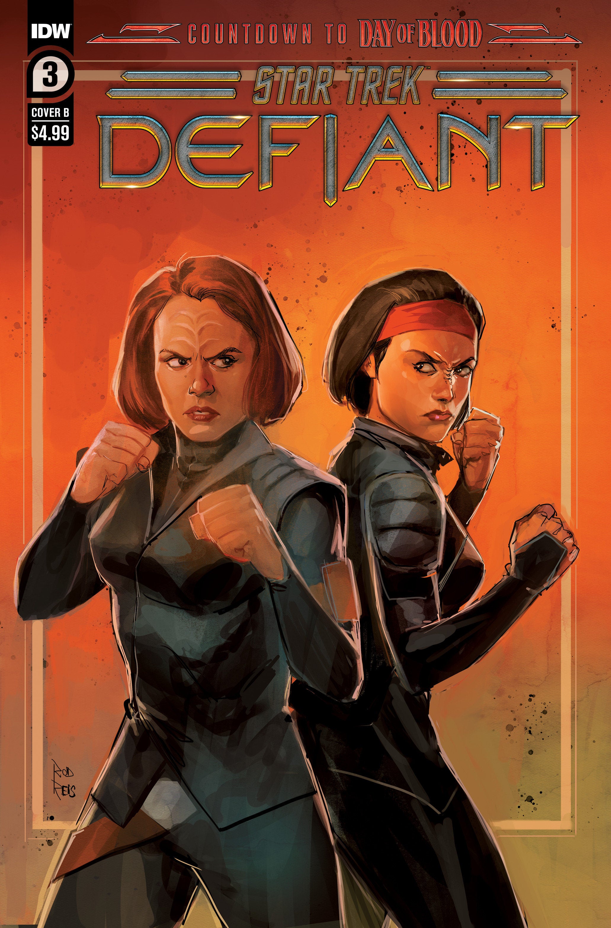 Star Trek: Defiant #3 Variant B (Reis) | Dragon's Lair Comics and Fantasy Houston TX