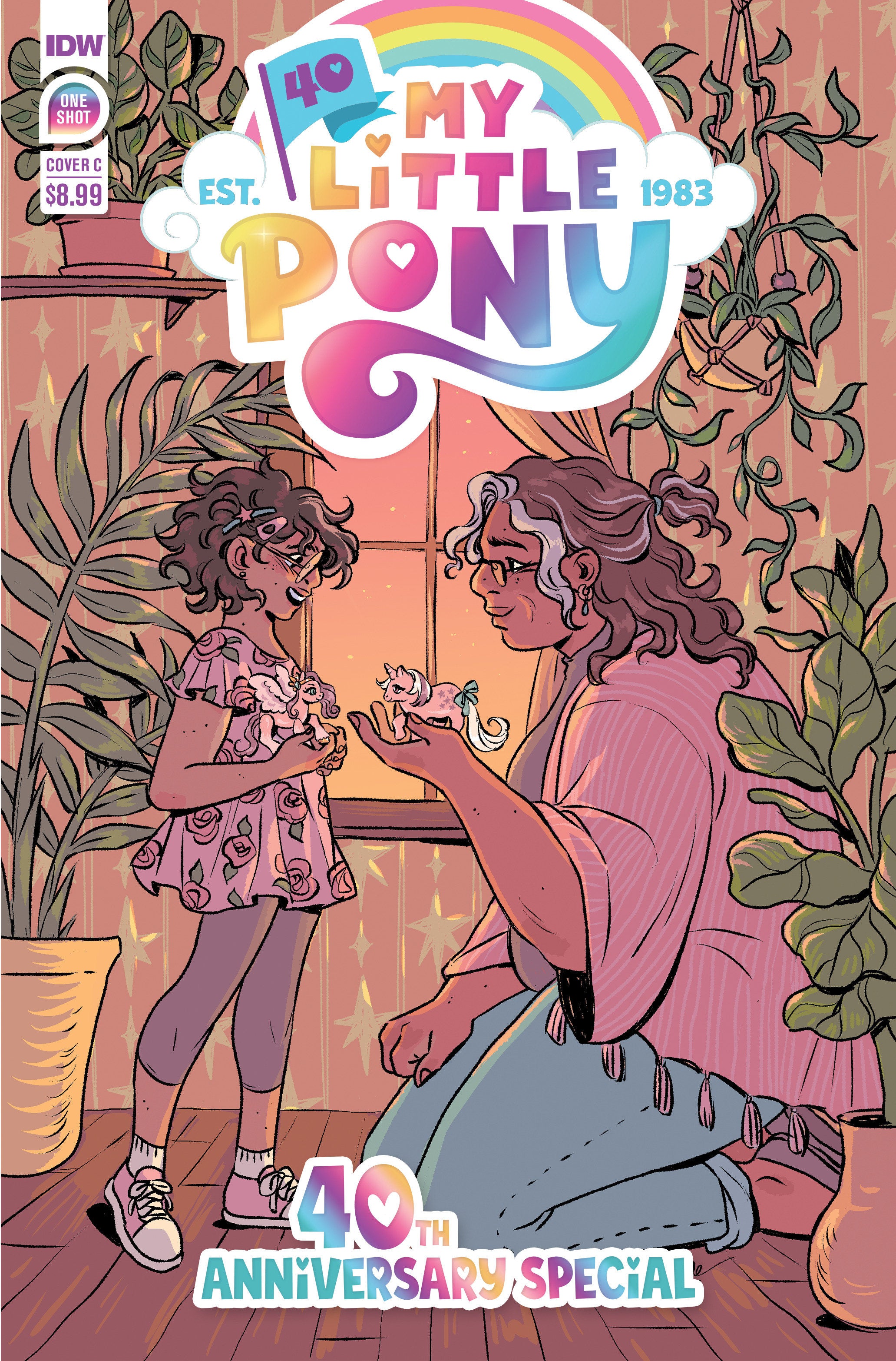 My Little Pony 40th Anniversary Special Variant C (Bousamra) | Dragon's Lair Comics and Fantasy Houston TX
