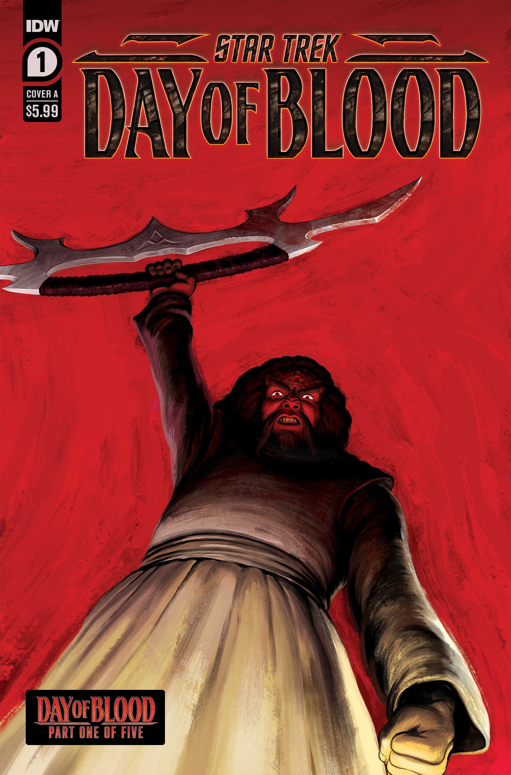 Star Trek: Day Of Blood #1 Cover A (Ward) | Dragon's Lair Comics and Fantasy Houston TX
