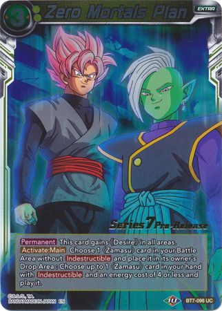Zero Mortals Plan (BT7-096_PR) [Assault of the Saiyans Prerelease Promos] | Dragon's Lair Comics and Fantasy Houston TX