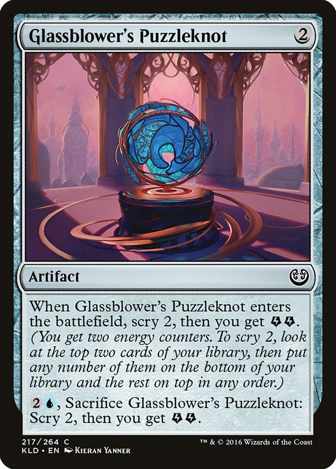 Glassblower's Puzzleknot [Kaladesh] | Dragon's Lair Comics and Fantasy Houston TX
