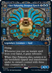 Ojer Pakpatiq, Deepest Epoch // Temple of Cyclical Time (Showcase) [The Lost Caverns of Ixalan] | Dragon's Lair Comics and Fantasy Houston TX