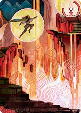 Thrill of Possibility Art Card [Strixhaven: School of Mages Art Series] | Dragon's Lair Comics and Fantasy Houston TX