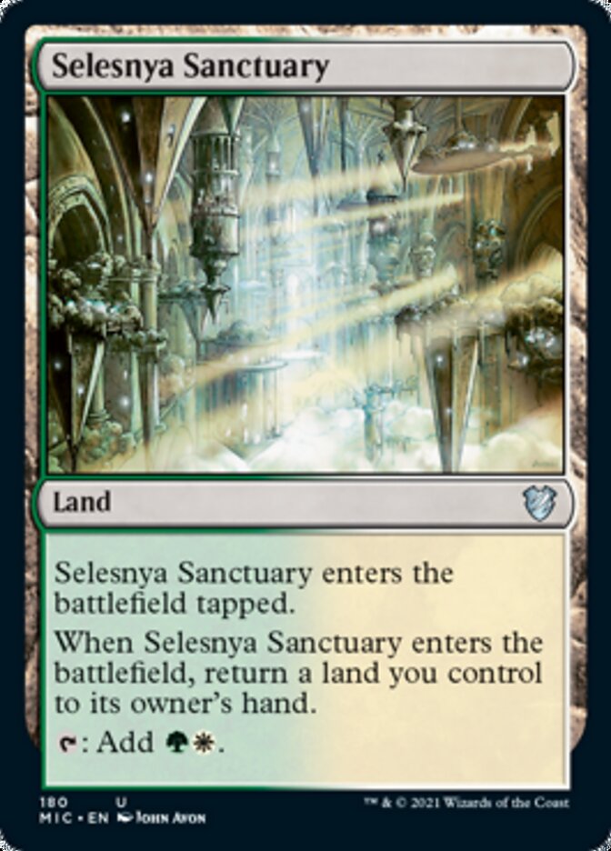 Selesnya Sanctuary [Innistrad: Midnight Hunt Commander] | Dragon's Lair Comics and Fantasy Houston TX