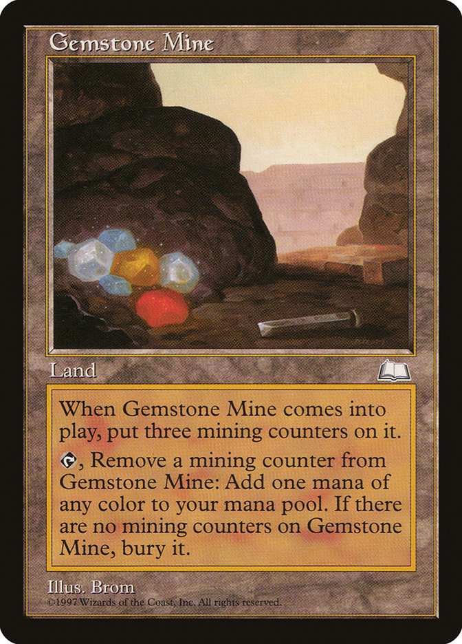 Gemstone Mine [Weatherlight] | Dragon's Lair Comics and Fantasy Houston TX