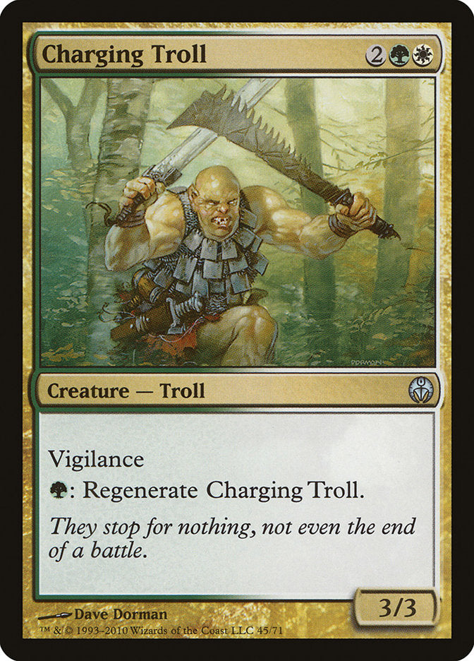 Charging Troll [Duel Decks: Phyrexia vs. the Coalition] | Dragon's Lair Comics and Fantasy Houston TX
