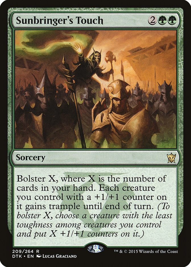 Sunbringer's Touch [Dragons of Tarkir] | Dragon's Lair Comics and Fantasy Houston TX