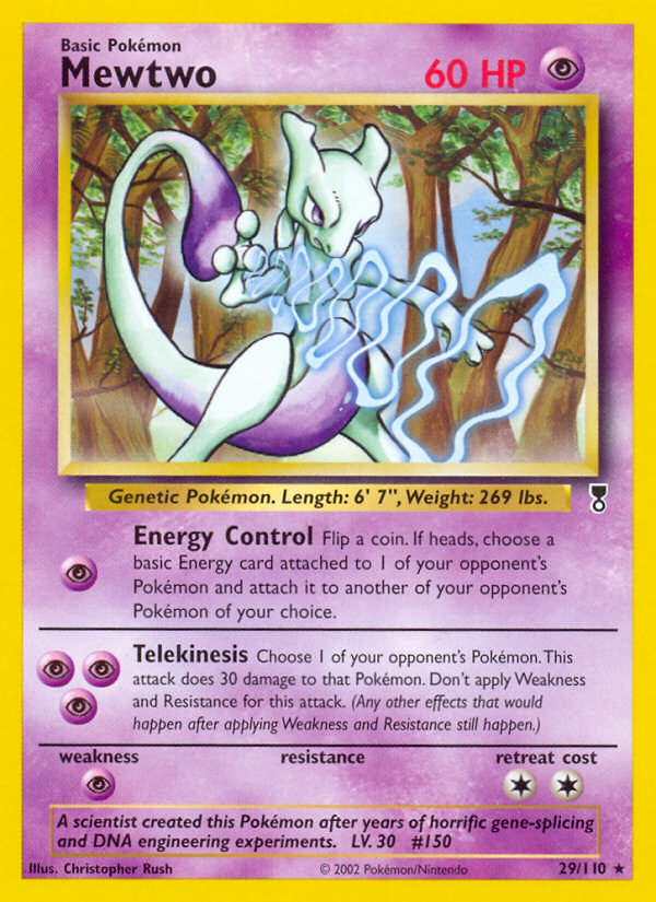 Mewtwo (29/110) [Legendary Collection] | Dragon's Lair Comics and Fantasy Houston TX
