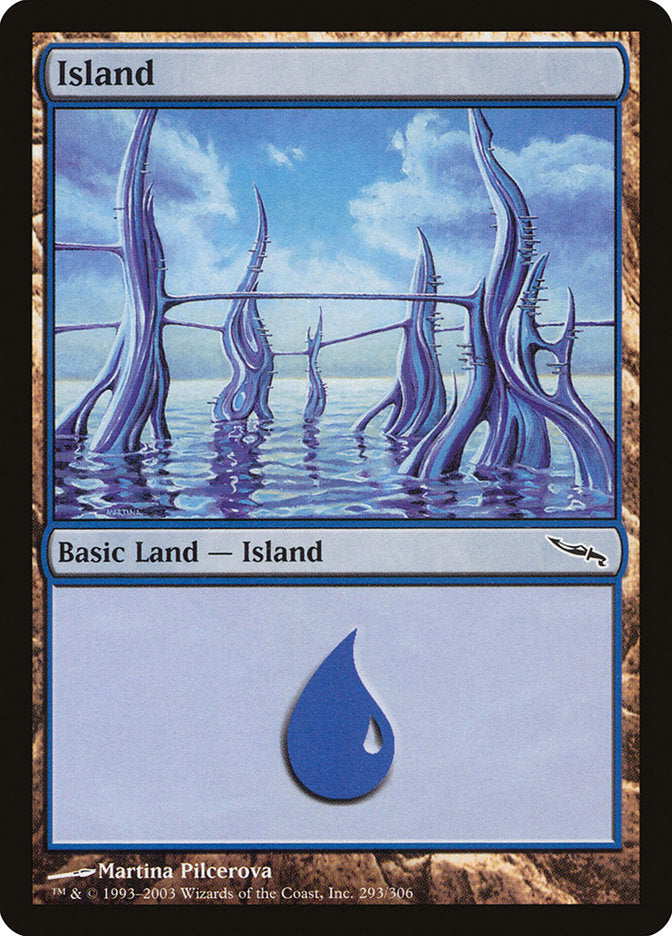 Island (293) [Mirrodin] | Dragon's Lair Comics and Fantasy Houston TX