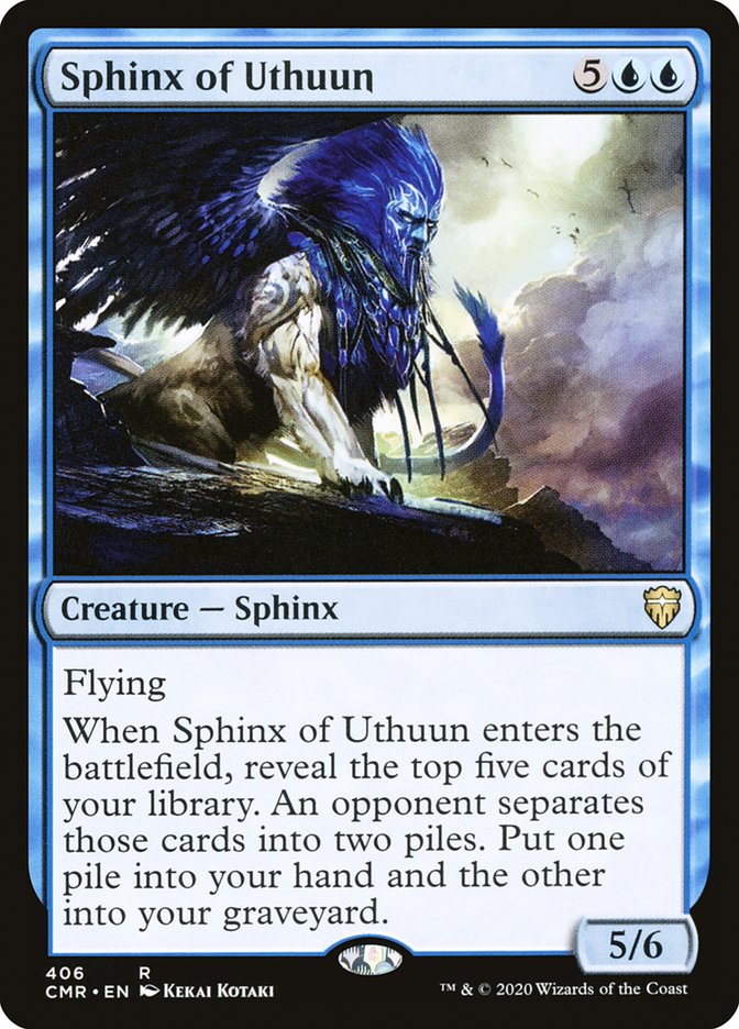 Sphinx of Uthuun [Commander Legends] | Dragon's Lair Comics and Fantasy Houston TX