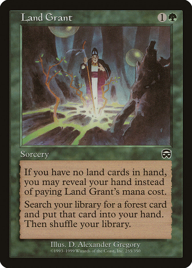 Land Grant [Mercadian Masques] | Dragon's Lair Comics and Fantasy Houston TX