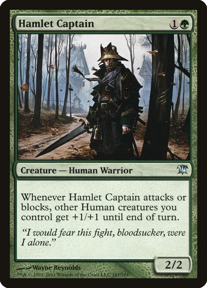 Hamlet Captain [Innistrad] | Dragon's Lair Comics and Fantasy Houston TX