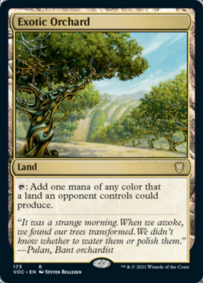 Exotic Orchard [Innistrad: Crimson Vow Commander] | Dragon's Lair Comics and Fantasy Houston TX