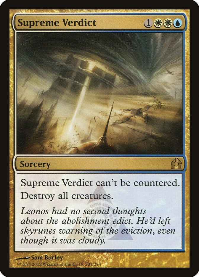 Supreme Verdict [Return to Ravnica] | Dragon's Lair Comics and Fantasy Houston TX