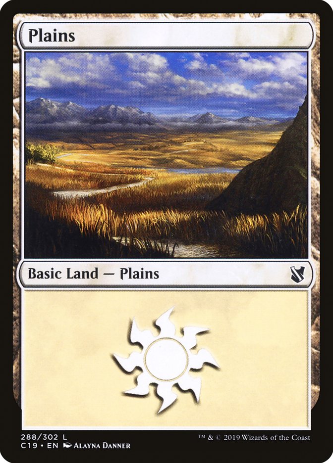 Plains (288) [Commander 2019] | Dragon's Lair Comics and Fantasy Houston TX