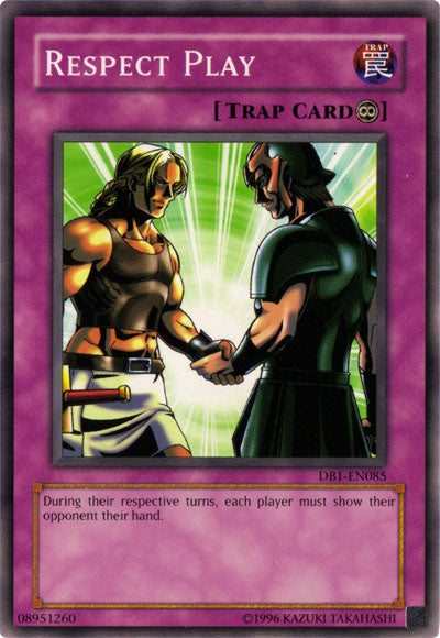 Respect Play [DB1-EN085] Common | Dragon's Lair Comics and Fantasy Houston TX