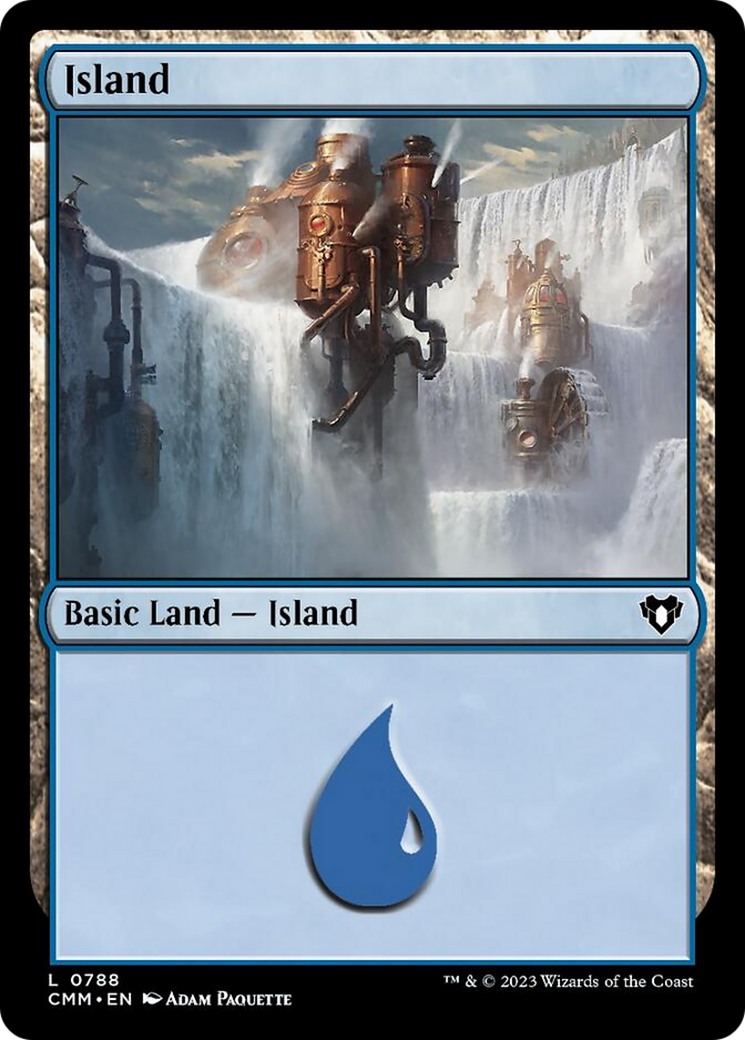 Island (788) [Commander Masters] | Dragon's Lair Comics and Fantasy Houston TX
