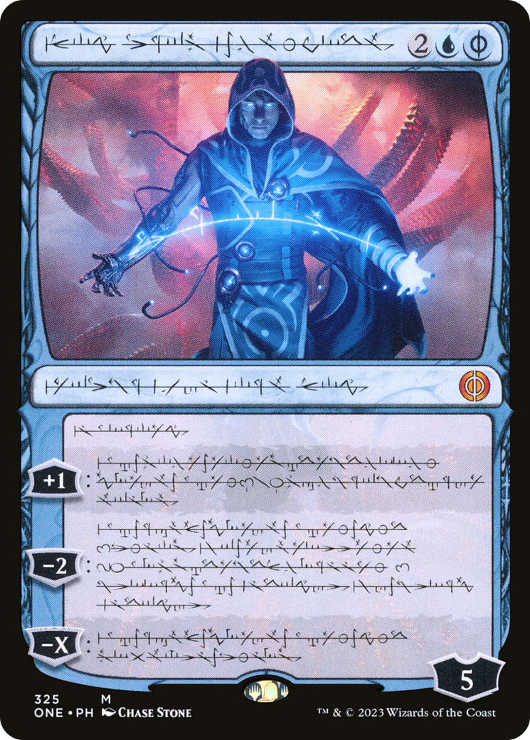 Jace, the Perfected Mind (Phyrexian) [Phyrexia: All Will Be One] | Dragon's Lair Comics and Fantasy Houston TX