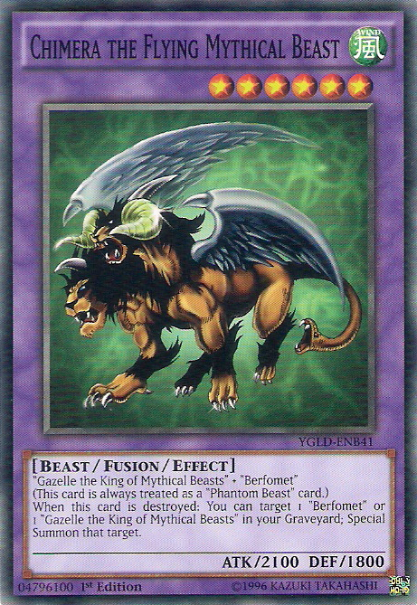 Chimera the Flying Mythical Beast [YGLD-ENB41] Common | Dragon's Lair Comics and Fantasy Houston TX