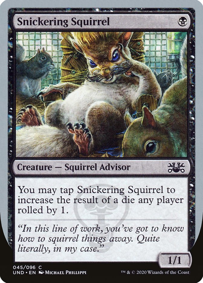 Snickering Squirrel [Unsanctioned] | Dragon's Lair Comics and Fantasy Houston TX