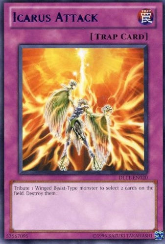 Icarus Attack (Purple) [DL11-EN020] Rare | Dragon's Lair Comics and Fantasy Houston TX