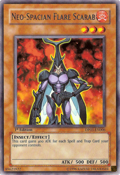 Neo-Spacian Flare Scarab [DP03-EN006] Rare | Dragon's Lair Comics and Fantasy Houston TX