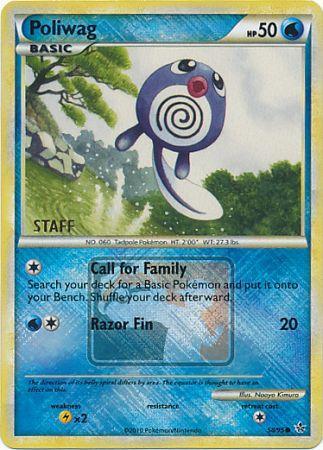 Poliwag (58/95) (League Promo Staff) [HeartGold & SoulSilver: Unleashed] | Dragon's Lair Comics and Fantasy Houston TX