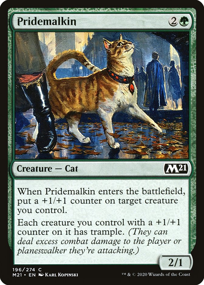 Pridemalkin [Core Set 2021] | Dragon's Lair Comics and Fantasy Houston TX