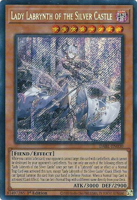 Lady Labrynth of the Silver Castle [DABL-EN030] Secret Rare | Dragon's Lair Comics and Fantasy Houston TX