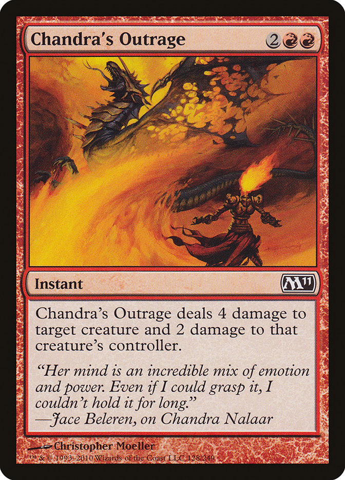 Chandra's Outrage [Magic 2011] | Dragon's Lair Comics and Fantasy Houston TX