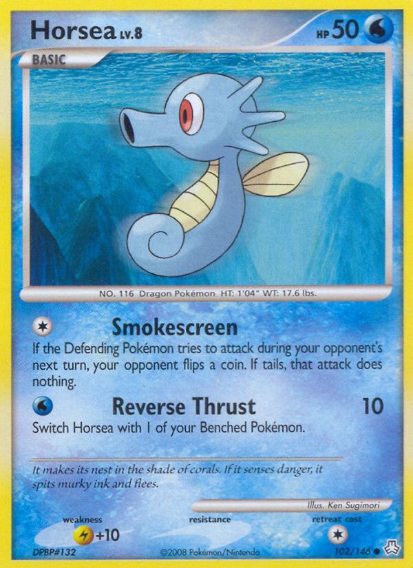 Horsea (102/146) [Diamond & Pearl: Legends Awakened] | Dragon's Lair Comics and Fantasy Houston TX