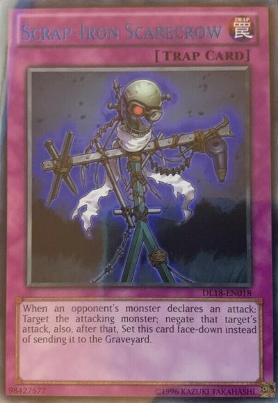 Scrap-Iron Scarecrow (Purple) [DL18-EN018] Rare | Dragon's Lair Comics and Fantasy Houston TX