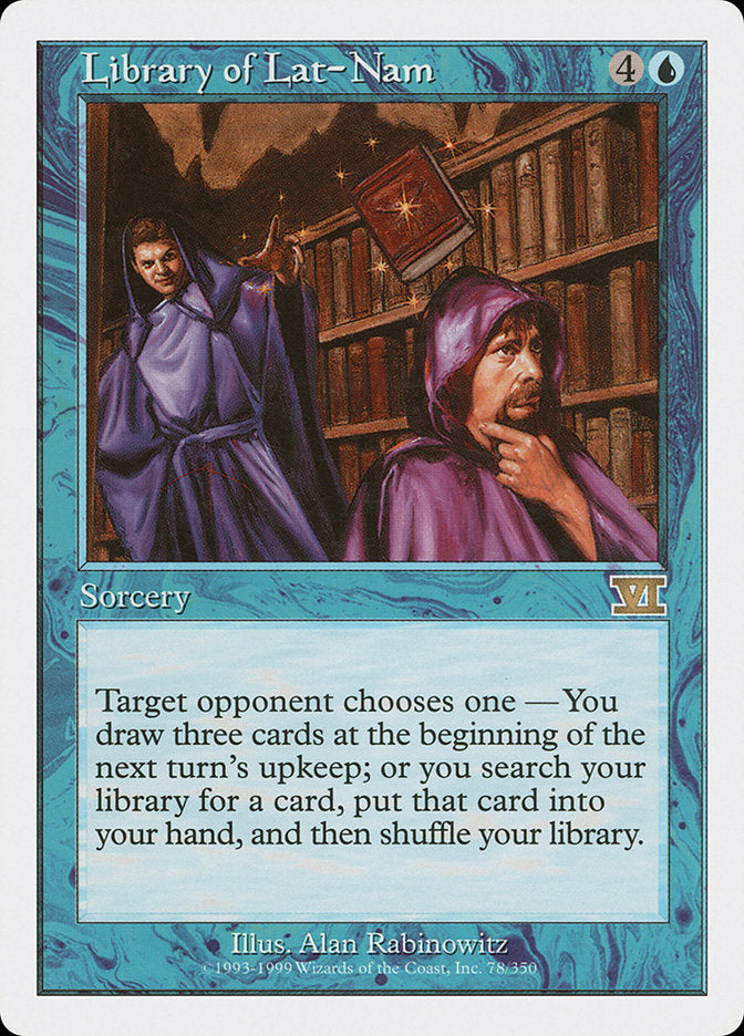 Library of Lat-Nam [Classic Sixth Edition] | Dragon's Lair Comics and Fantasy Houston TX